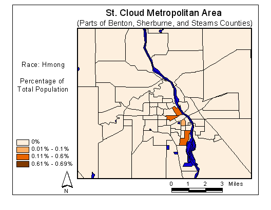 Race Map: Hmong